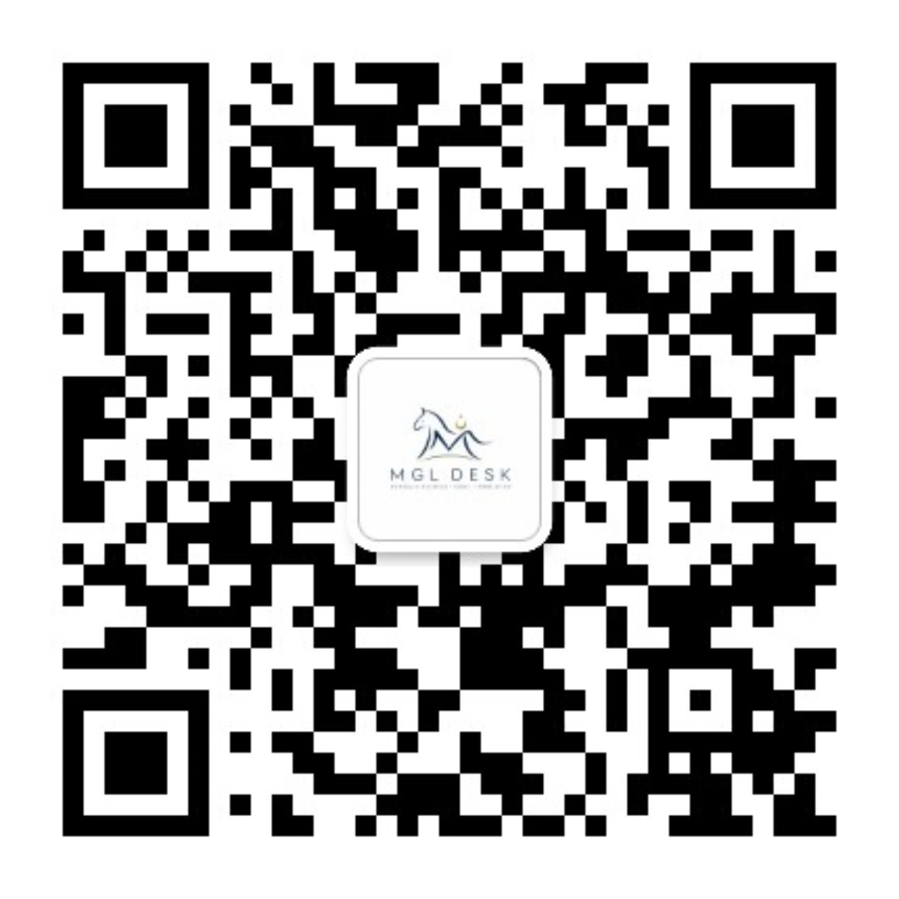 蒙古语文翻译事务所微信公众号二维码
